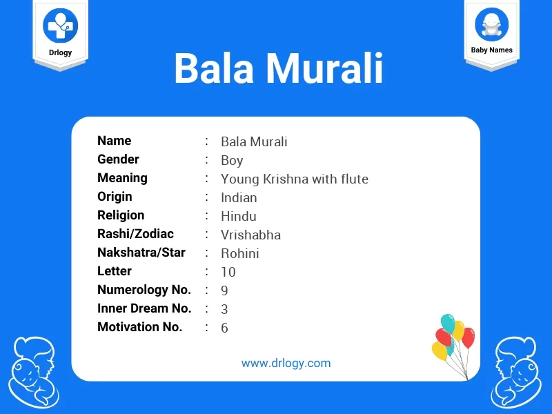 Bala Murali Name Meaning